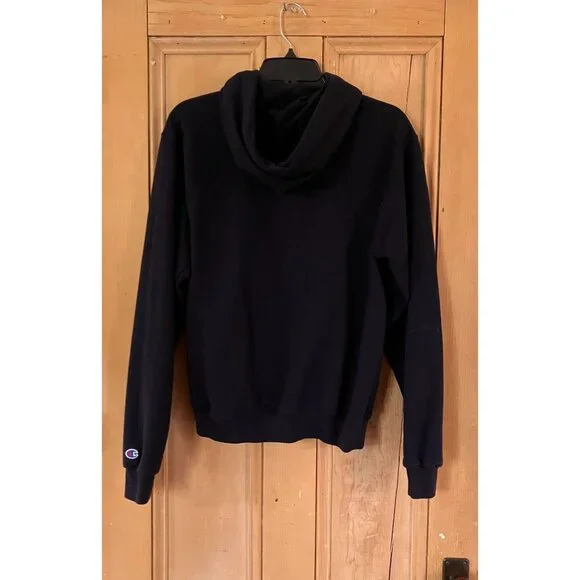 Champion Mens Vintage Y2K Sonoma State Embroidered Hoodie Size Small Blue SP EXC - Picture 8 of 10